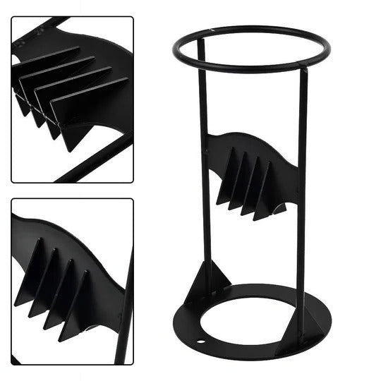 Manual Firewood Splitter with Fixed Wedge Design