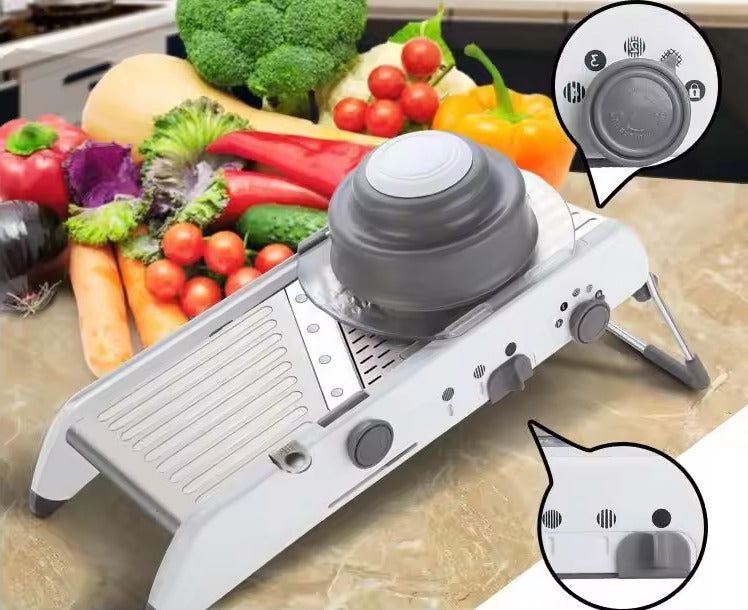 Vegetable Chopper and Grater – Multi-Purpose Salad Maker