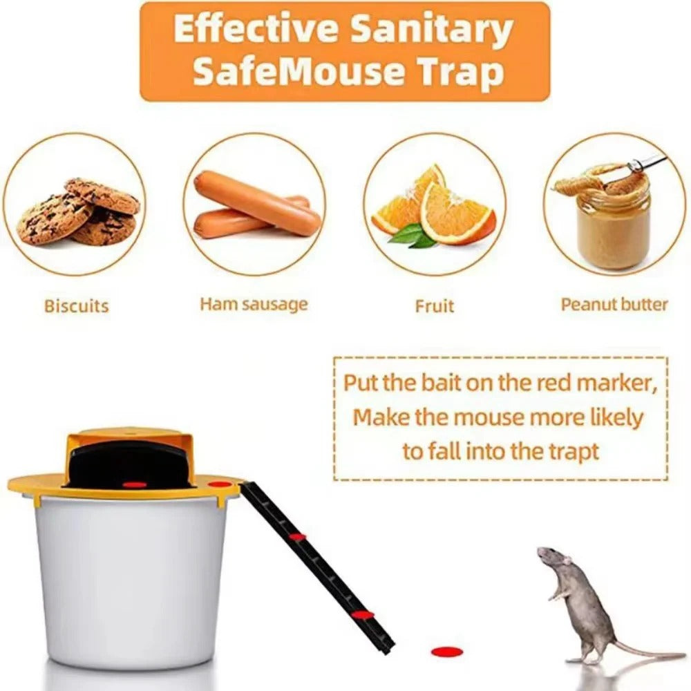 Automatic Reset Mouse Trap – Reusable Non-Toxic Rodent Trap
