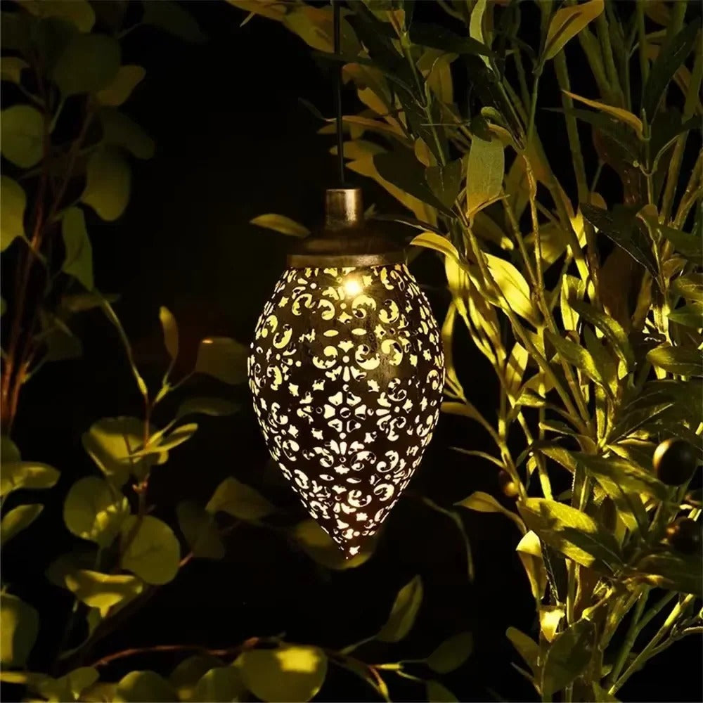 Solar Water Drop Pathway Light – Outdoor Garden Illumination
