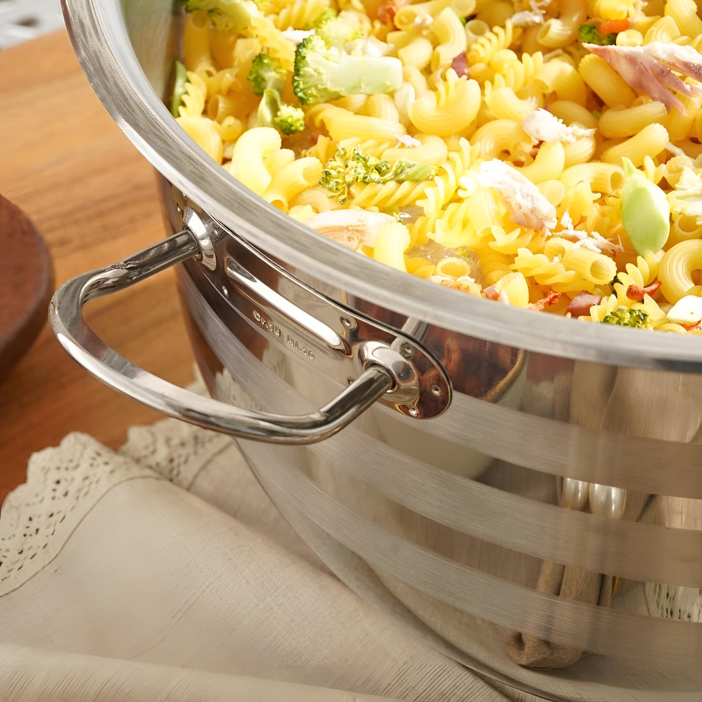 Argenta Stainless Steel Cooking Pot, Induction Safe