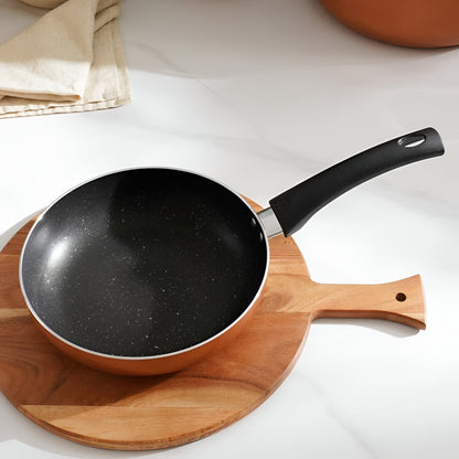 Ambera Non-Stick Cookware Set 8-Piece, Copper Induction