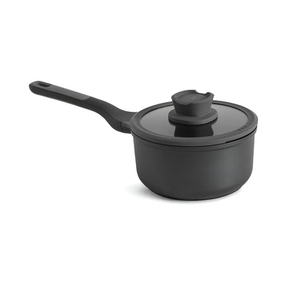 Raven Ceramic Sauce Pan, Non-Stick Straining Lid