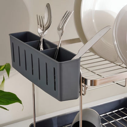 Lumina Stainless Steel 2-Tier Dish Rack