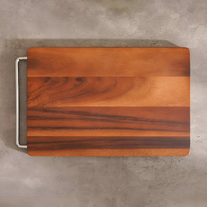 Vara Natural Acacia Cutting Board 16", Reversible