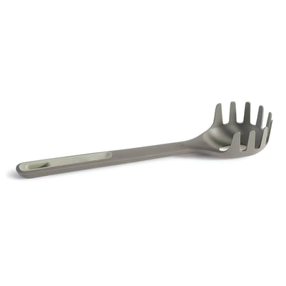 Linea Recycled Nylon Spaghetti Server Gray, Soft Grip