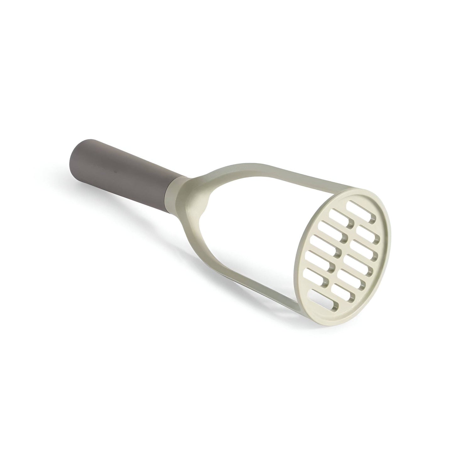 Strata Nylon Potato Masher Gray, Soft Grip Handle