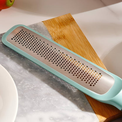 Velo Stainless Steel Hand Grater Gray, Protective Sleeve