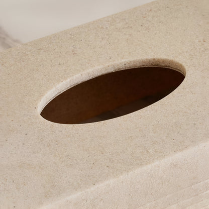 Terra Beige Rectangular Tissue Box Cover, Heavy Duty