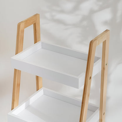 Arlo Bamboo Storage Shelf Natural, Space Saving
