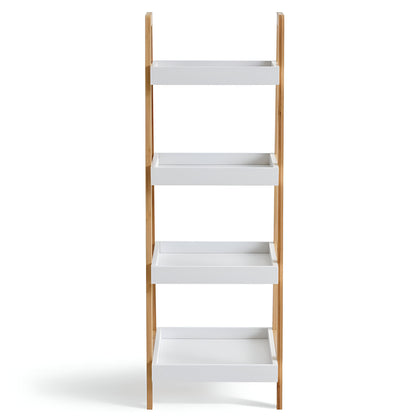 Arlo Bamboo Storage Shelf Natural, Space Saving
