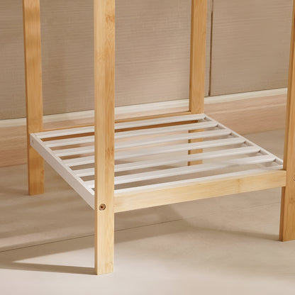 Koto 5-Tier Bamboo Bath Shelf Natural, Space Saving