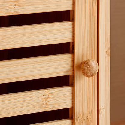 Sylvan Bamboo Storage Cabinet Natural 3-Tier, Space Saving