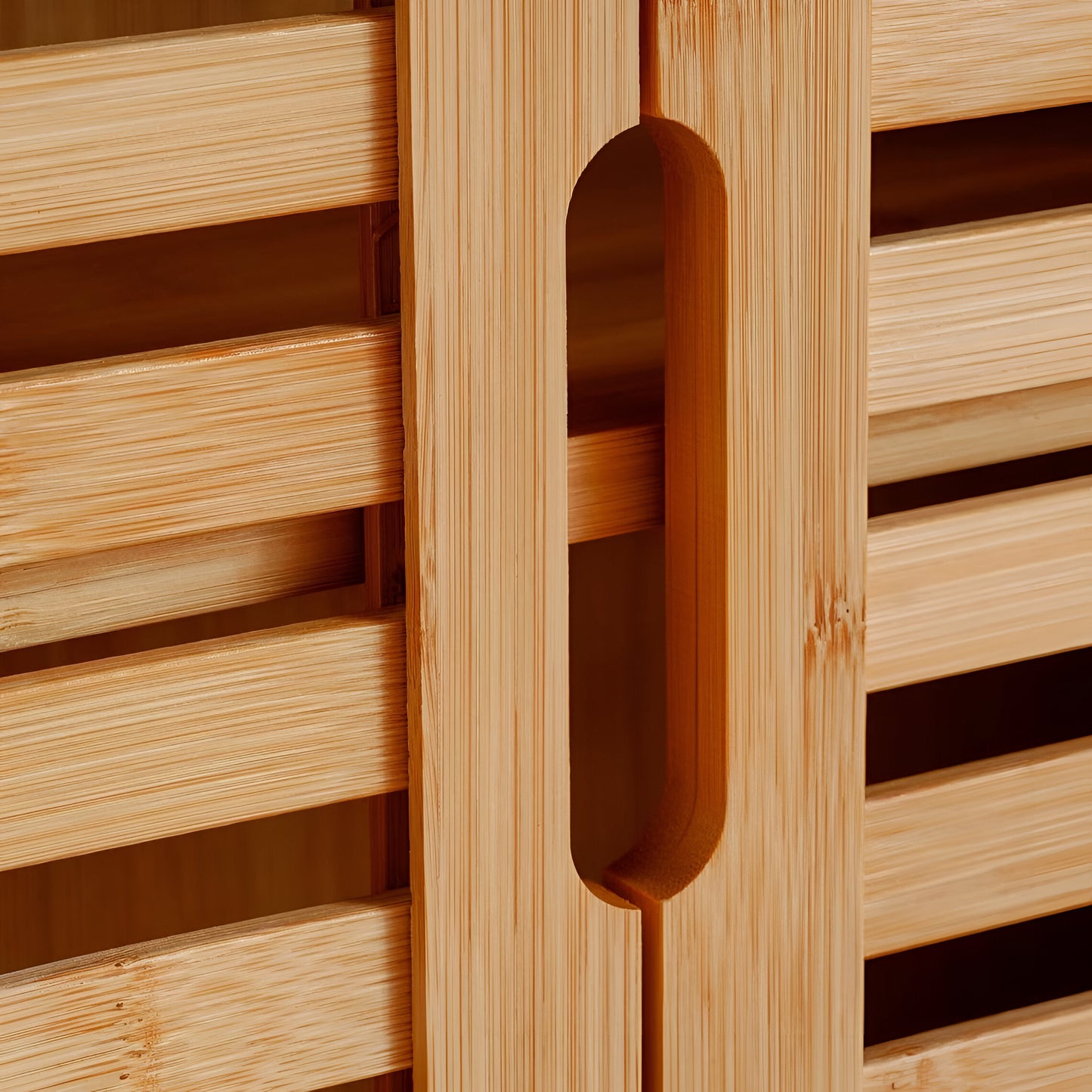 Kaelo Bamboo Bathroom Wall Cabinet Natural, Space Saving