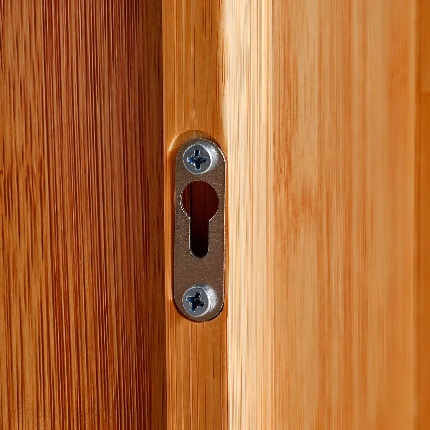 Kaelo Bamboo Bathroom Wall Cabinet Natural, Space Saving