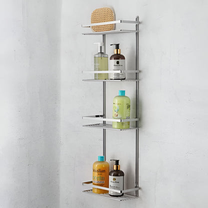 Helix Chrome Shower Caddy 4-Tier, Rust Resistant