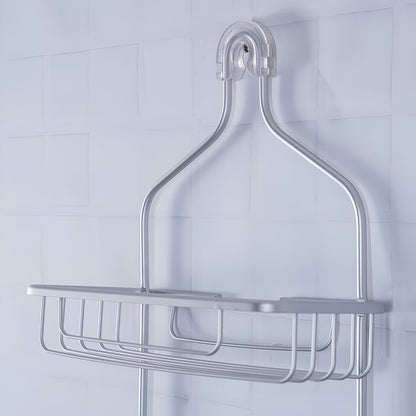 Nimbus Silver Aluminum Shower Caddy 2-Tier, Rust Resistant