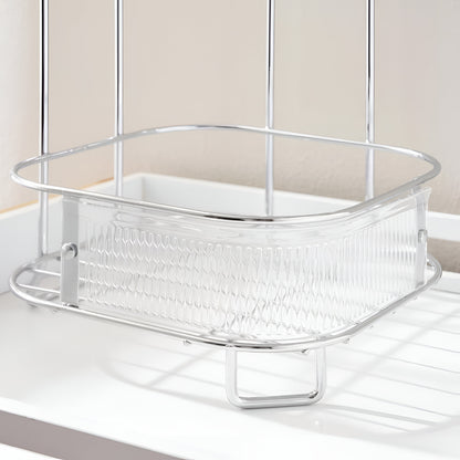 Apex Corner Shower Caddy Silver 3-Tier, Rust Resistant