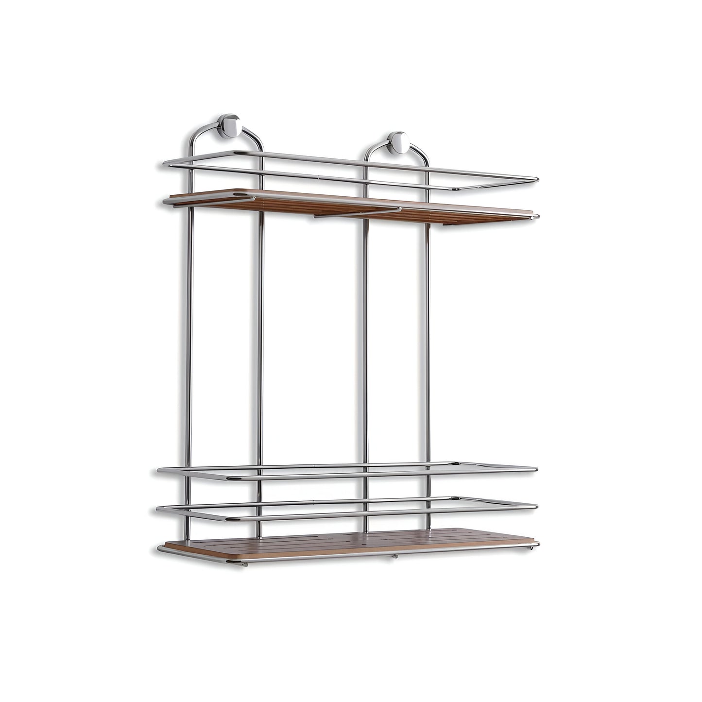 Novus Chrome Shower Caddy 2-Tier, Space Saving