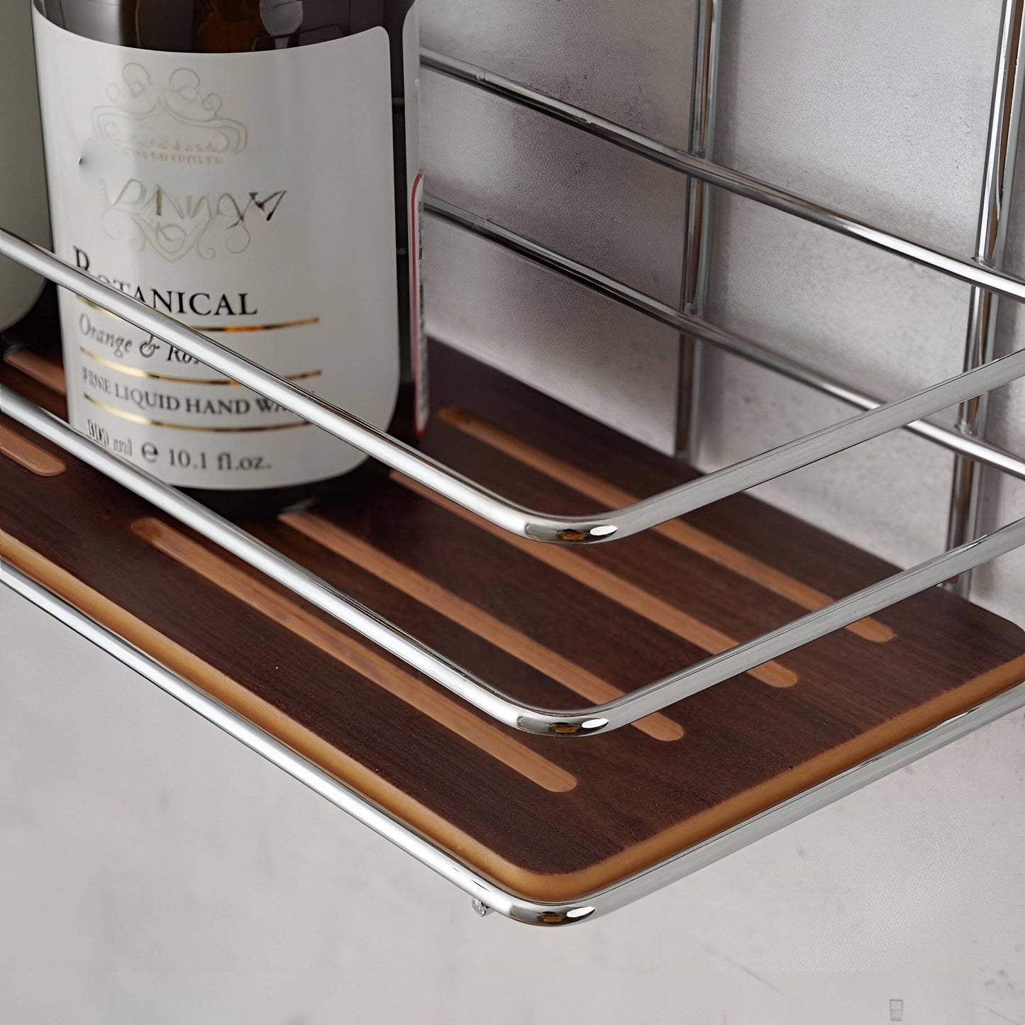 Novus Chrome Shower Caddy 2-Tier, Space Saving
