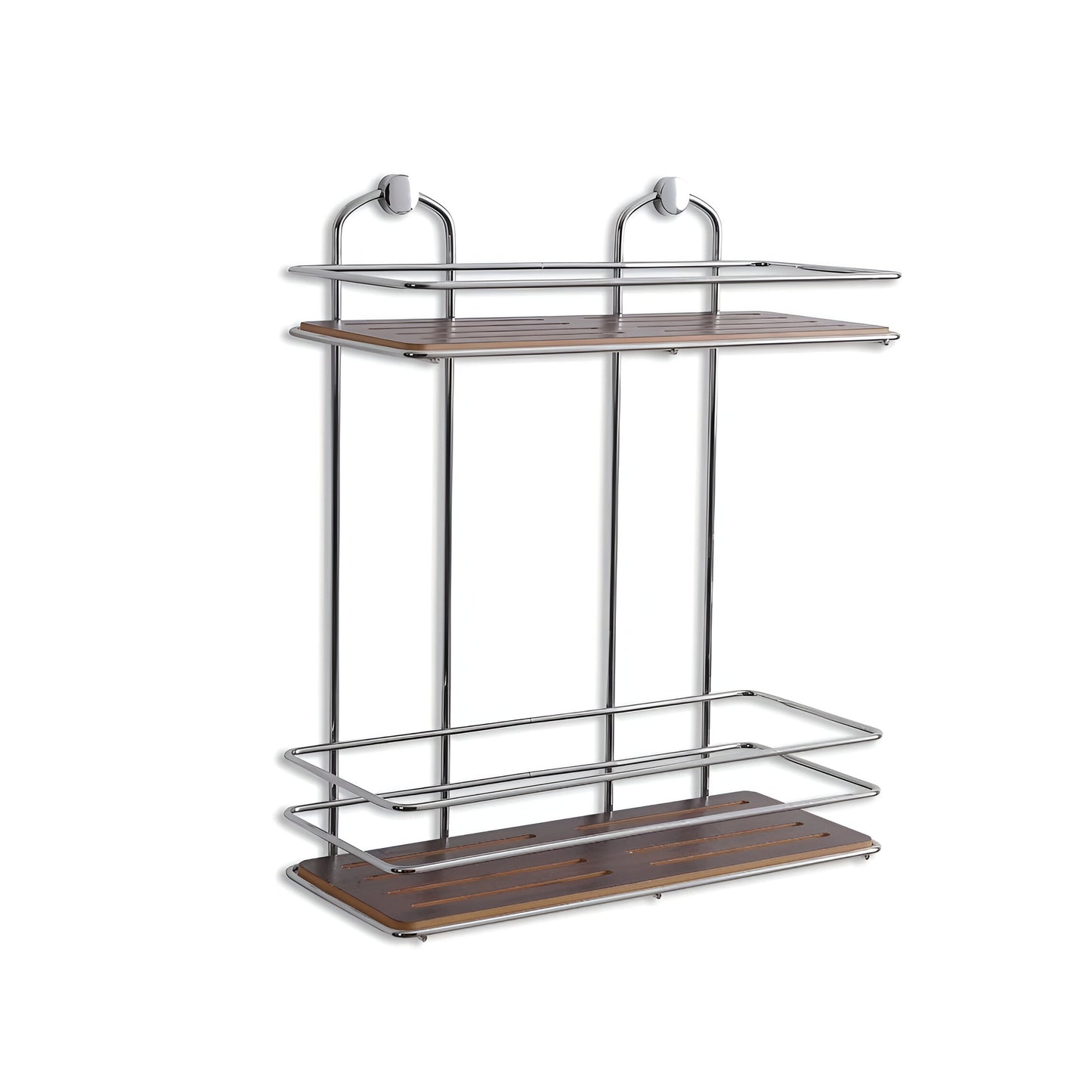 Novus Chrome Shower Caddy 2-Tier, Space Saving
