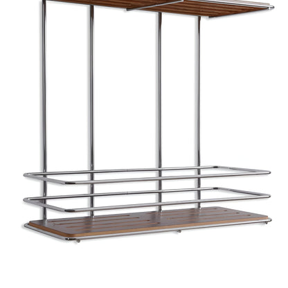 Novus Chrome Shower Caddy 2-Tier, Space Saving