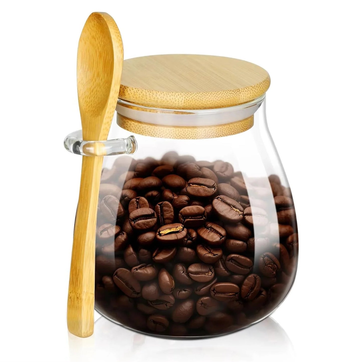 Airtight Glass Storage Jars for Dry Ingredients