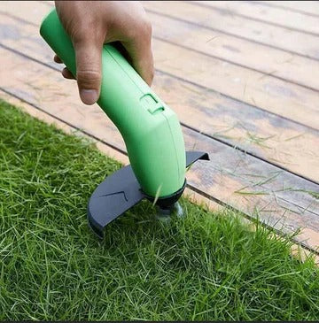 Cordless Mini Weed Trimmer – Portable Grass & Lawn Cutter