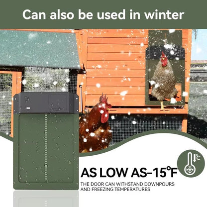 Automatic Chicken Coop Door Opener with Light Sensor