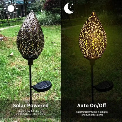 Solar Water Drop Pathway Light – Outdoor Garden Illumination